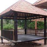 GAZEBO ATAP SIRAP >> Jual Gazebo Atap Sirap Kayu Jati Dan Glugu Kelapa Model Rumah Saung Taman Minimalis Jepara Harga Murah