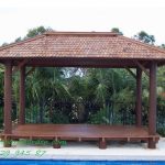 GAZEBO KOLAM RENANG >> Jual Gazebo Kolam Renang Model Kayu Jati Dan Glugu Kelapa Jepara Minimalis Saung Rumah Taman Atap Sirap Kayu Harga Murah